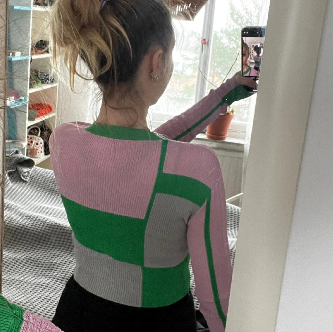 Långärmad Tröja - Cropped  - 91