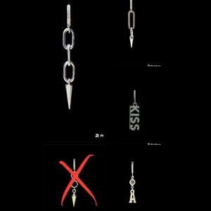 4 pack örhängen  - 4 pack örhängen  PAXAD