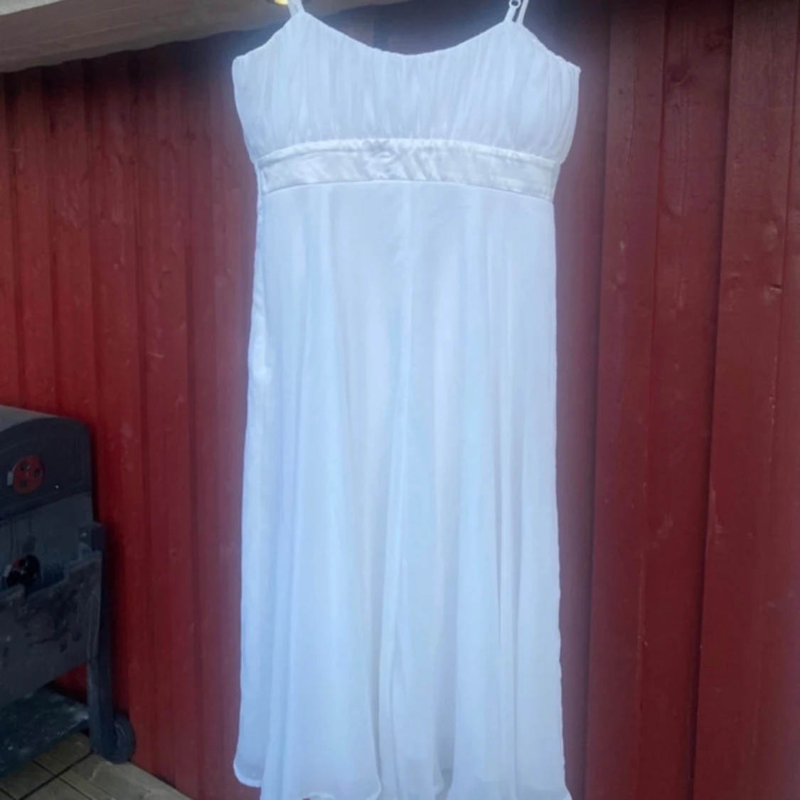 Vit klänning  - 91
