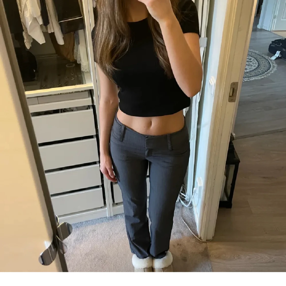 Skit snygga kostym byxor  - 90