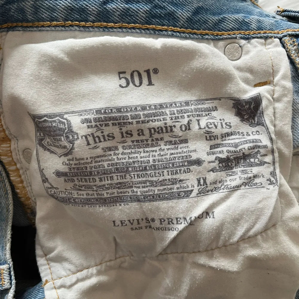 Classic straight 501 Levi’s jeans . Jeans & Byxor.