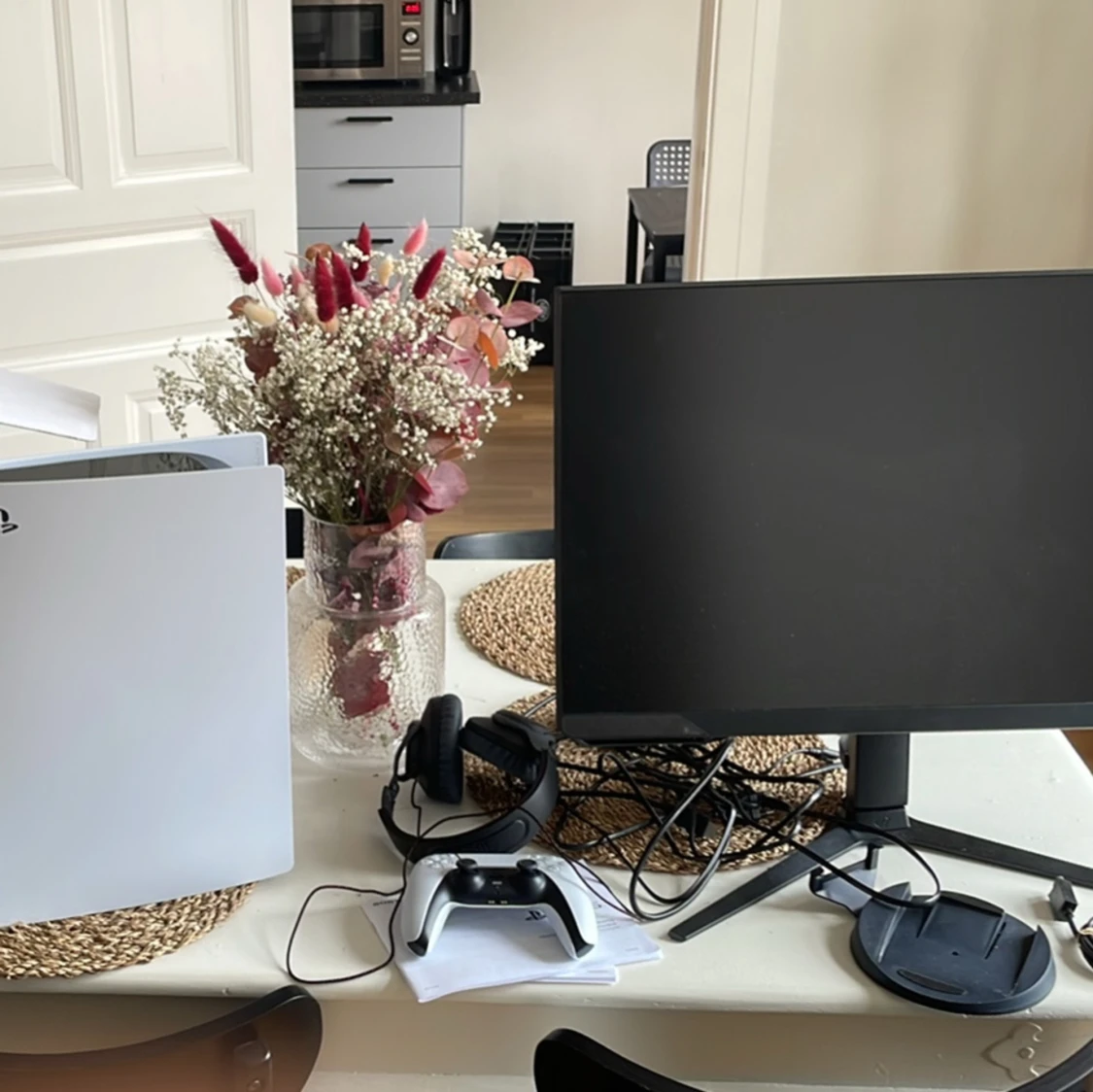 PS5 inkl allt + skärm 