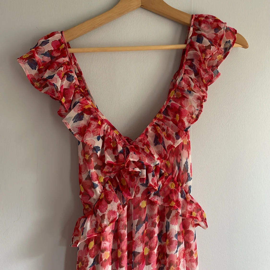 Blommig klänning  - 90