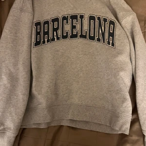 Sweatshirt h&m - En sweatshirt från H&m i strl s men är ganska oversized den är andvänd några ggr men är i bra skick säljer för 50kr pris kan diskuteras 