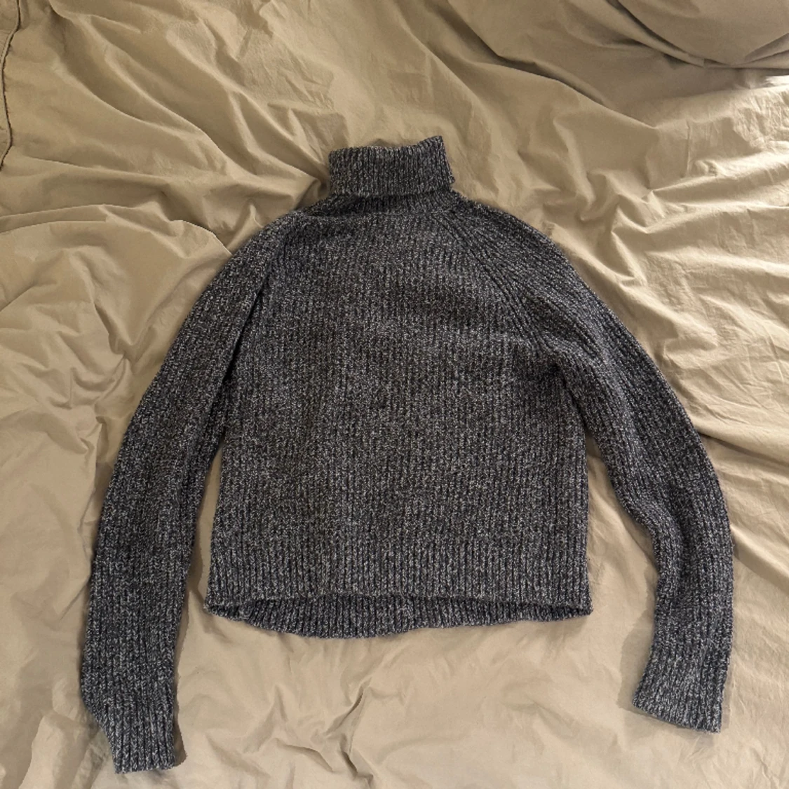 Stickad turtleneck tröja Abercrombie & Fitch