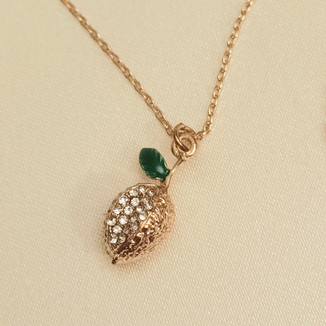 Citron halsband - 90