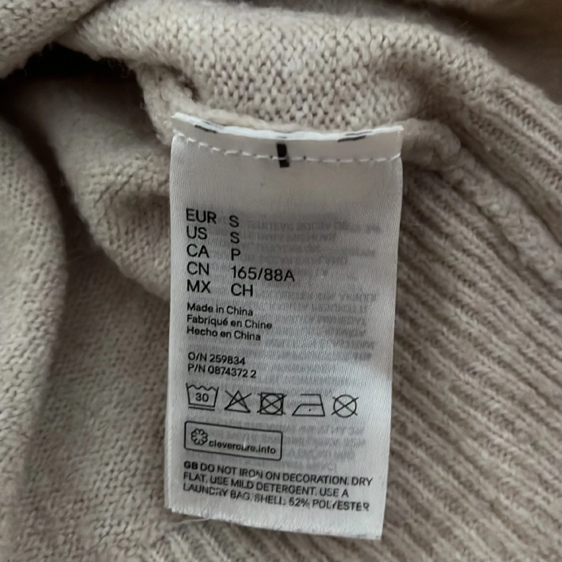 Stickad tröja  - 90