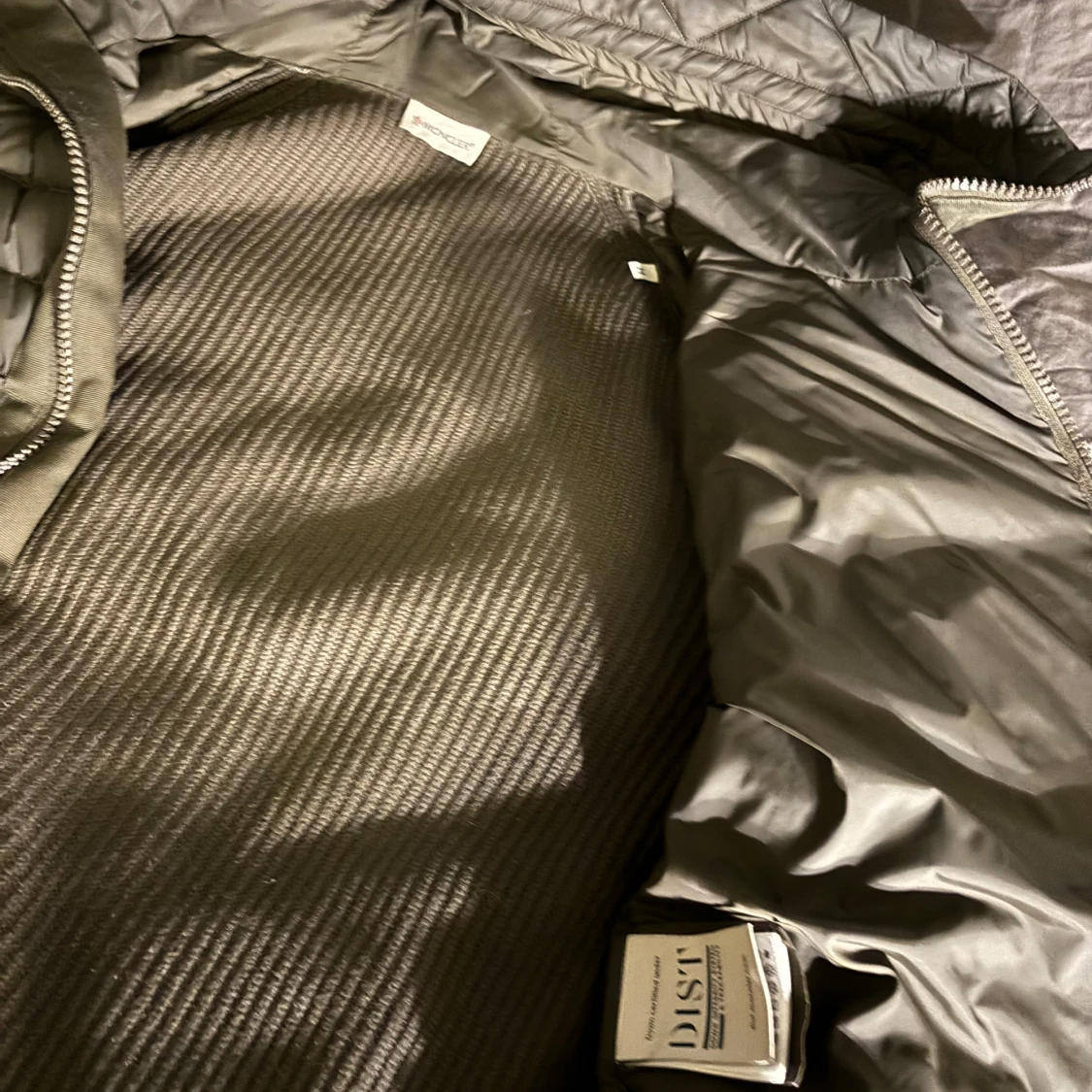 Moncler cardigan/ mörk grön  - 91