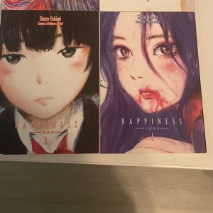 Happiness manga vol.1-4 - Säljer dessa mangor, Happiness. Säljer alla för 300 eller 85ke styck. Pris kan diskuteras vid snabb affär. Dom är inte rörda utan har bara legat i min bokhylla. 