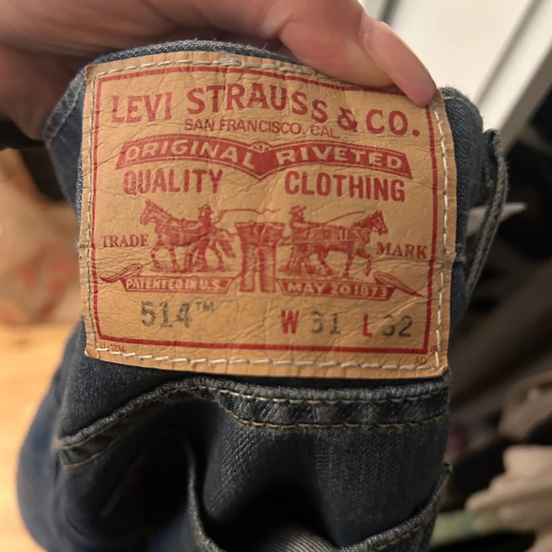 Lågmidjade levis jeans - 93