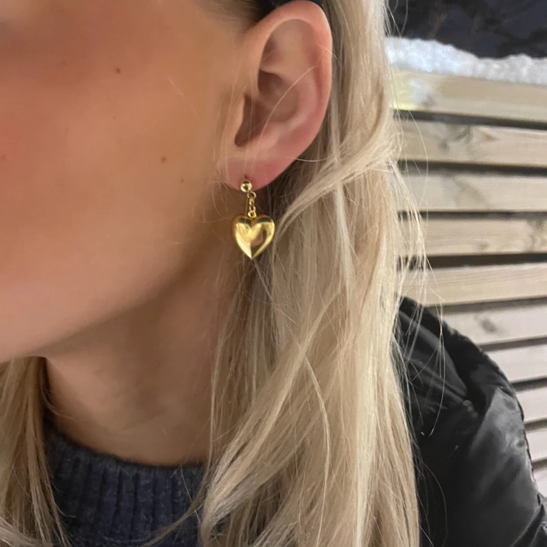 Guld örhängen 