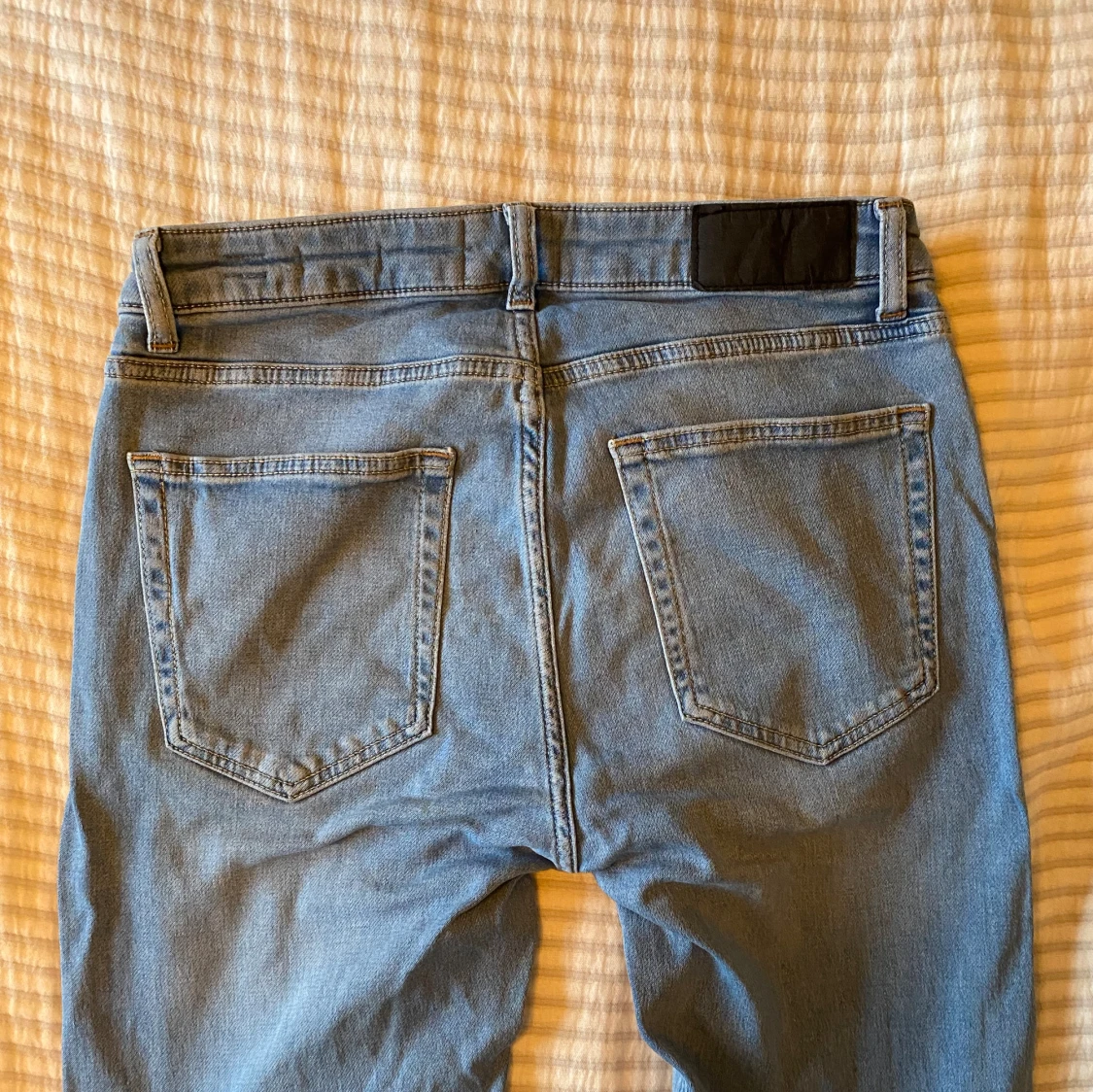 Straight fit ljusa jeans - 90