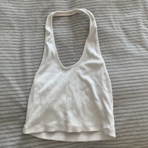 Vit linne - Halterneck linne från Motel rocks. Ny utan prislapp