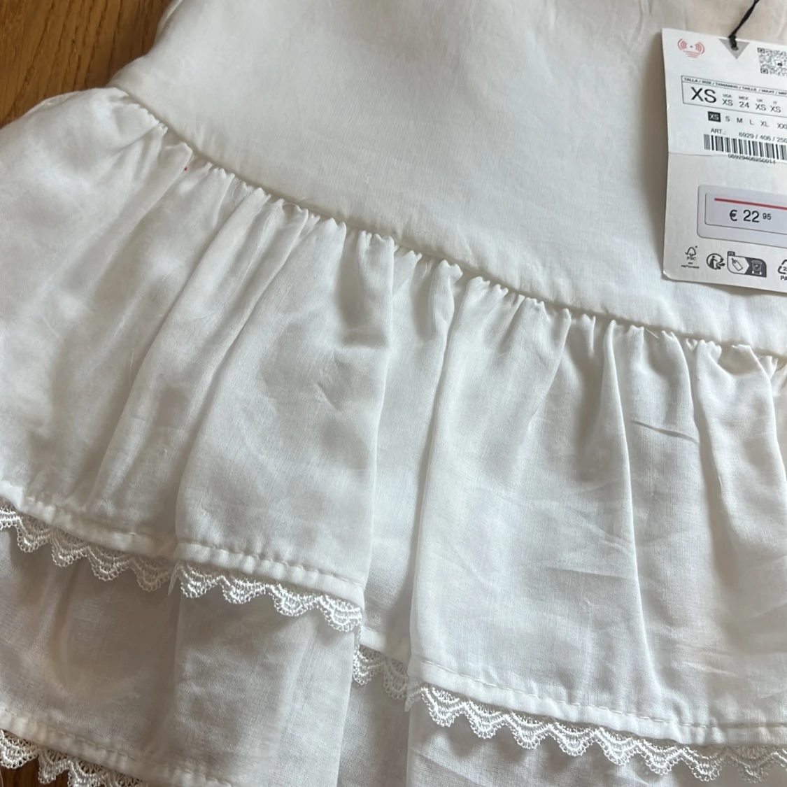 Vit kjol - 90
