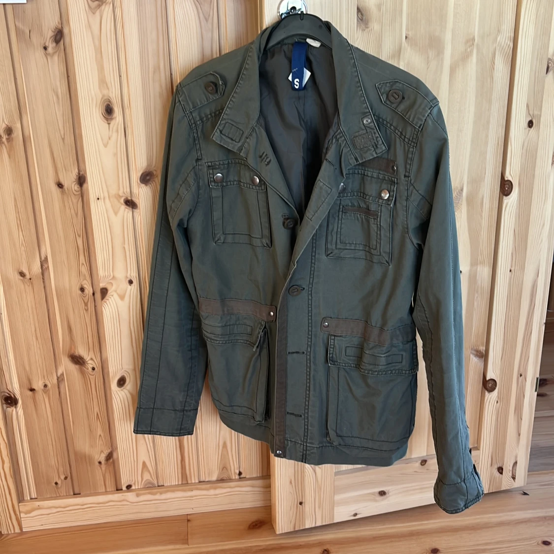Mörkgrön Field Jacket - 90