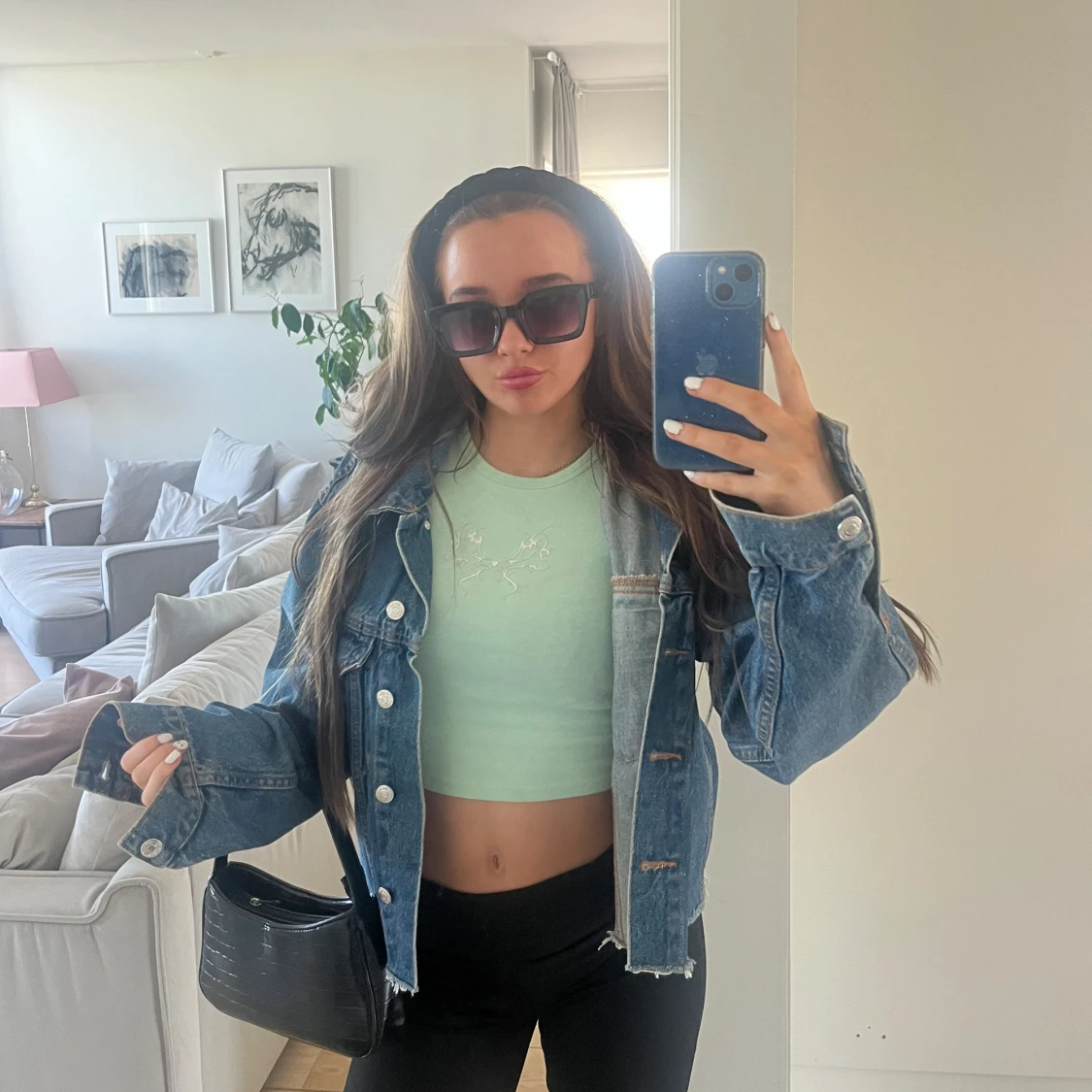 trendig denimjacka jeansjacka från Gina Tricot  - 91