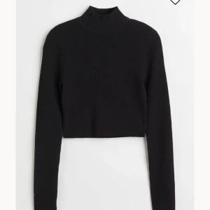 Svart topp - Säljer denna fina topp från hm i fint skick💕