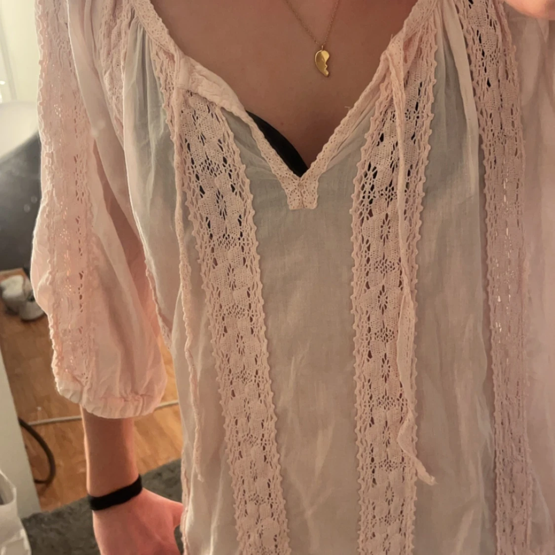 Superfin rosa klänning  - 93