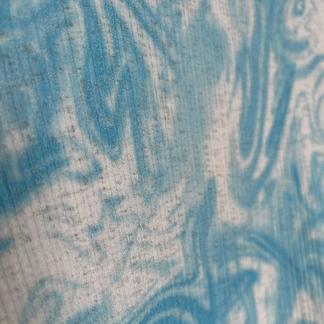 Blå vit partytopp - 91