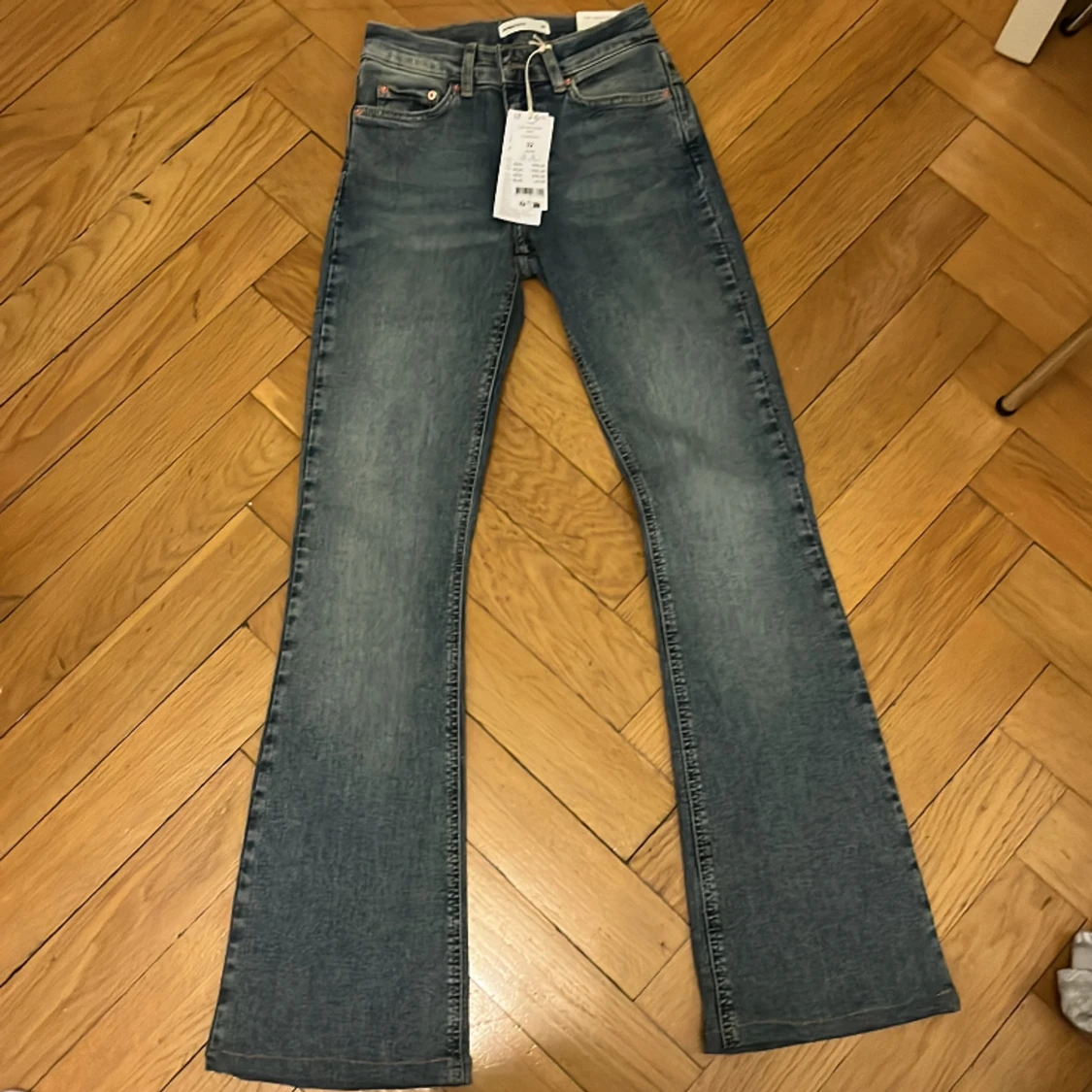 Lågmidjade jeans