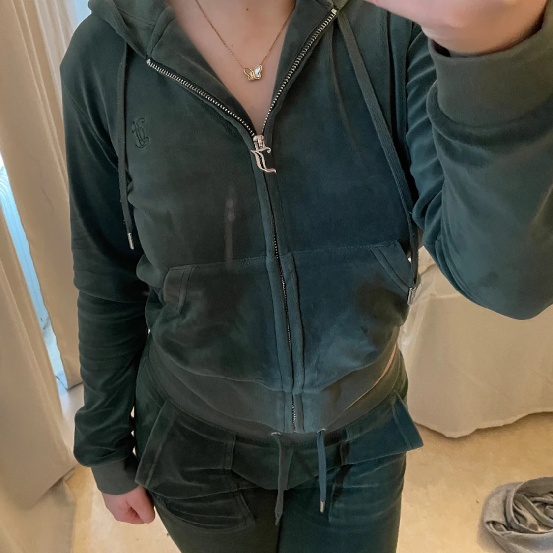 Mörkgrönt Juciy sett - 91