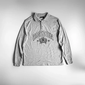 Långärmad Pikétröja  - Only used 7 times  Size: Small Fit: Slim  Color: Grey