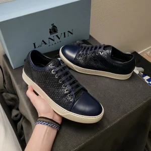 Lanvin skor - Riktigt feta lanvin skor med unikt mönster! Skick 10/10, använda 3 gånger. ALLA tillbehör medkommer, dvs Box, dustbag och extra snören!