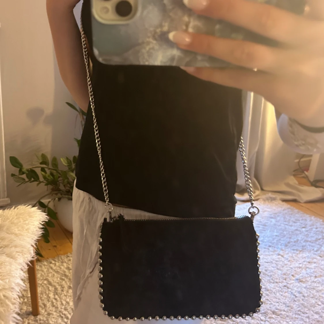 Svart zara väska - 91