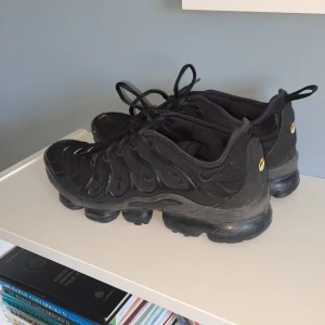 Vapormax plus  - Ett litet håll fram på ena skon men anars är skiket 8/10. Alla bublor hela och en skön sko, säljer för dom kommer inte till användning längre. Pris kan diskuteras.