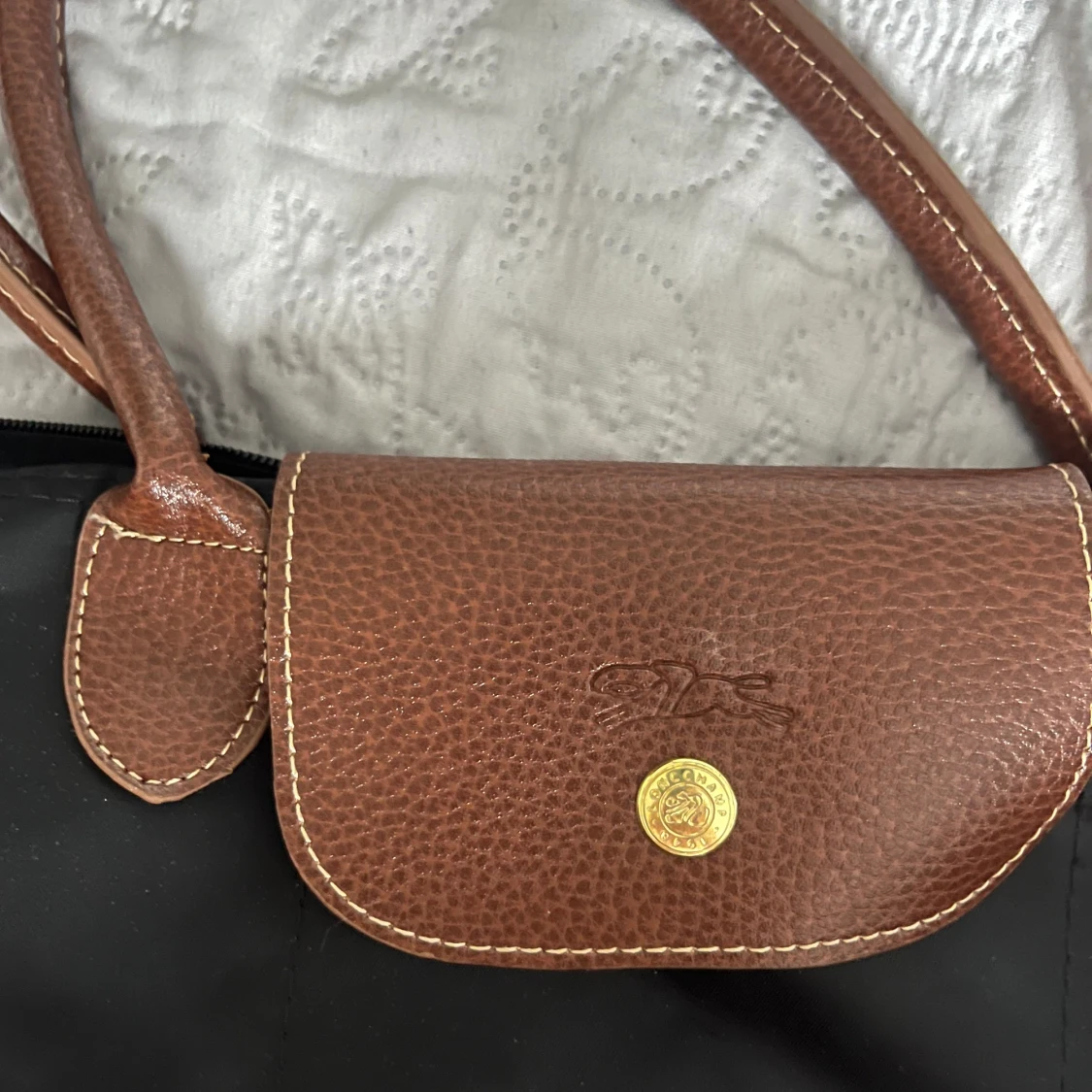 Longchamp-liknande handväska - 90