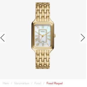 Fossil klocka - Snygg klocka i modellen Raquel. Haft den i ett år. Nypris 2195kr 🥰