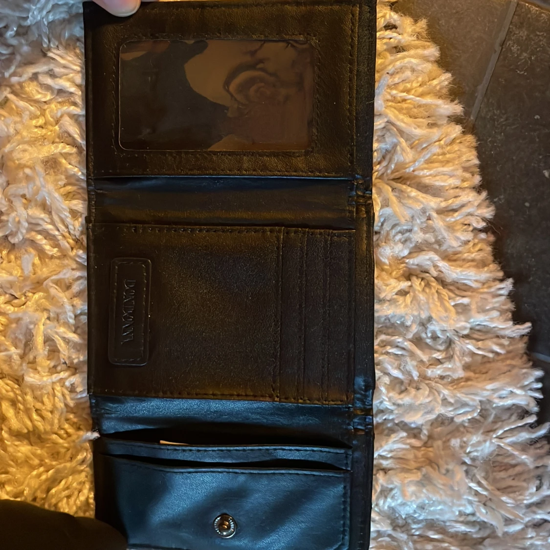 Svart quiltad plånbok från Don Donna - 91