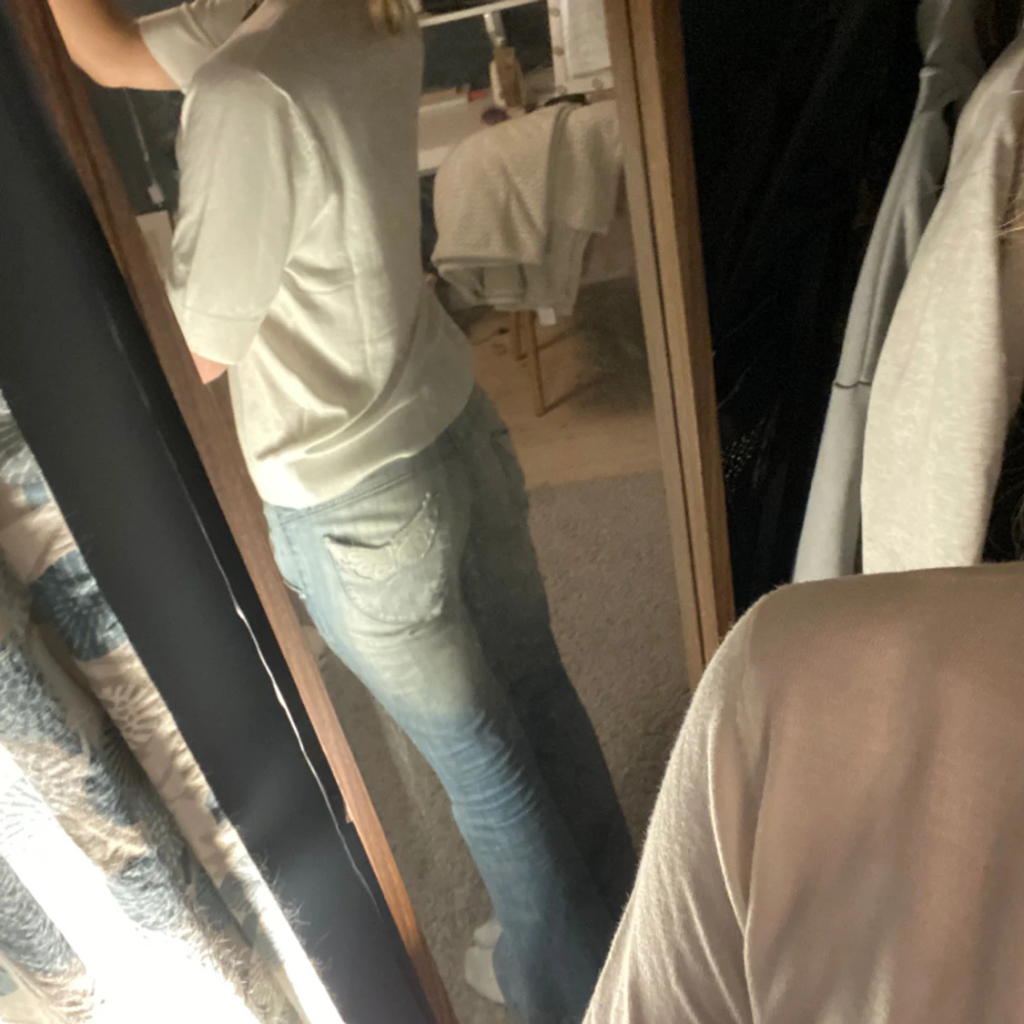 Lågmidjade jeans - 90