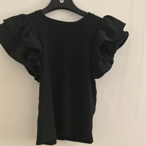 Svart topp - En snygg topp från zara i storlek S. 