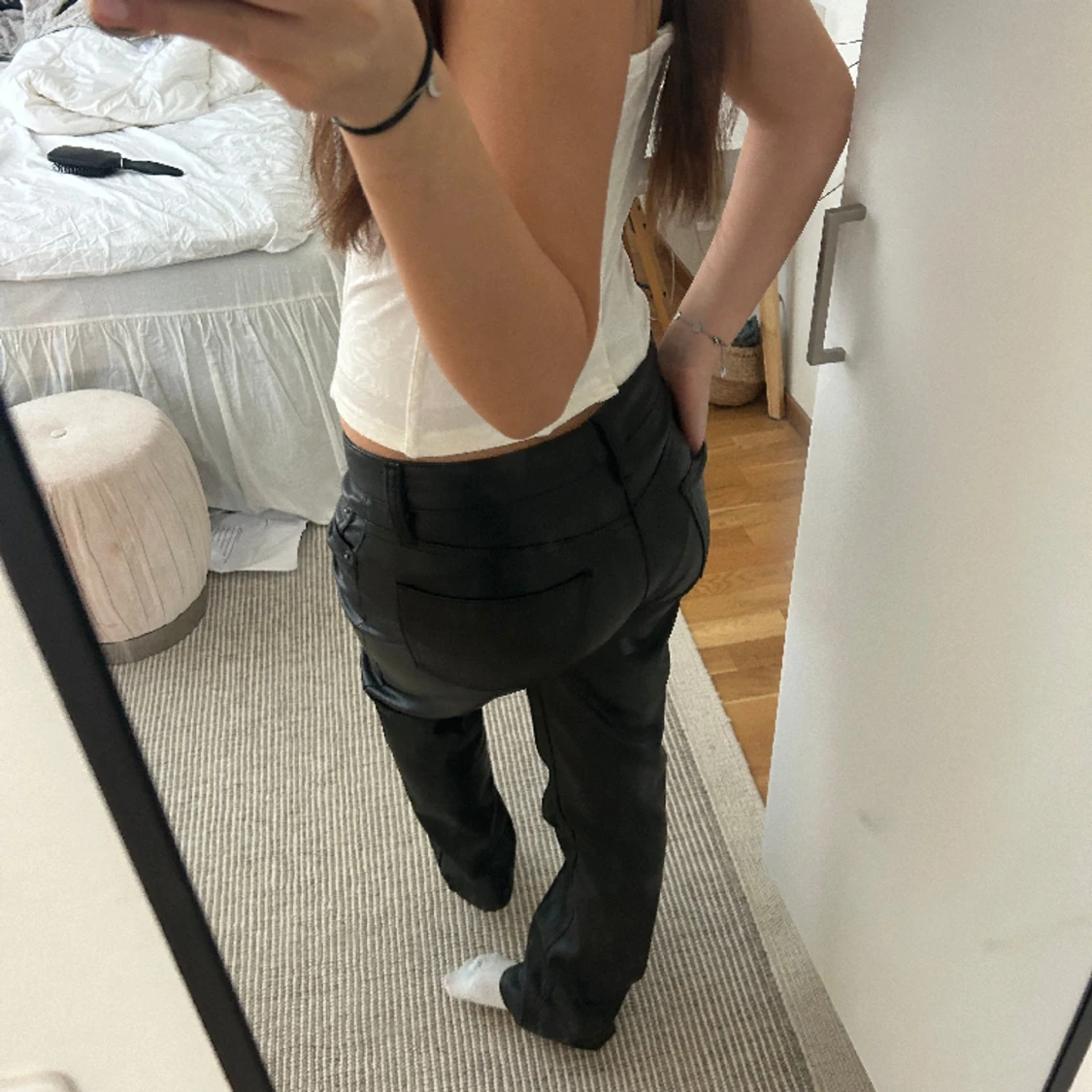 Läderbyxor🙌❤️ - 91