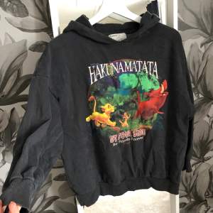 Super fin och söt hoodie. Text: ” ”hakunamatata” Disney Lejonkungen