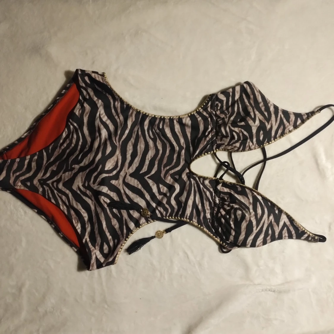 Y2k leopard fancy Badräkt