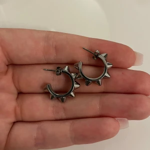 örhängen edblad - säljer dessa coola örhängen ifrån edblad då dom inte kommer till användning. knappt använda och är i bra skick🩷