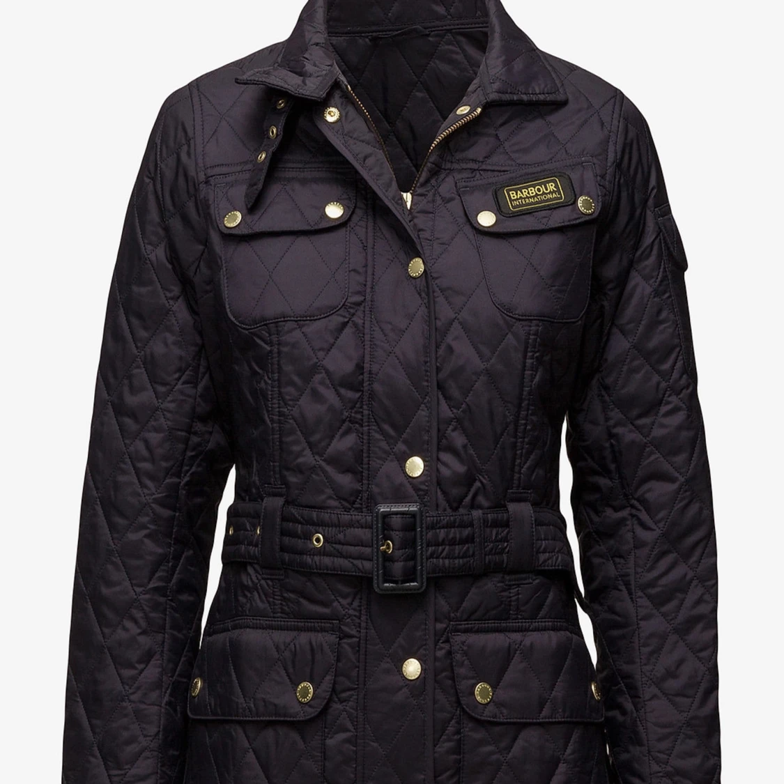 Jacka dam barbour svart