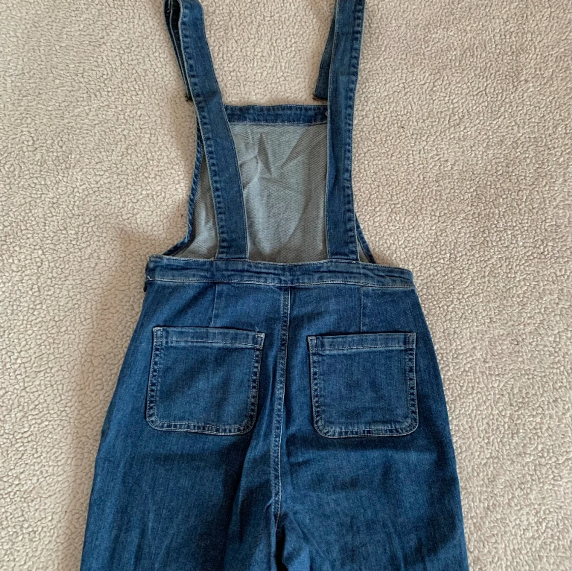 ZARA vintage denim hängselbyxor - 91