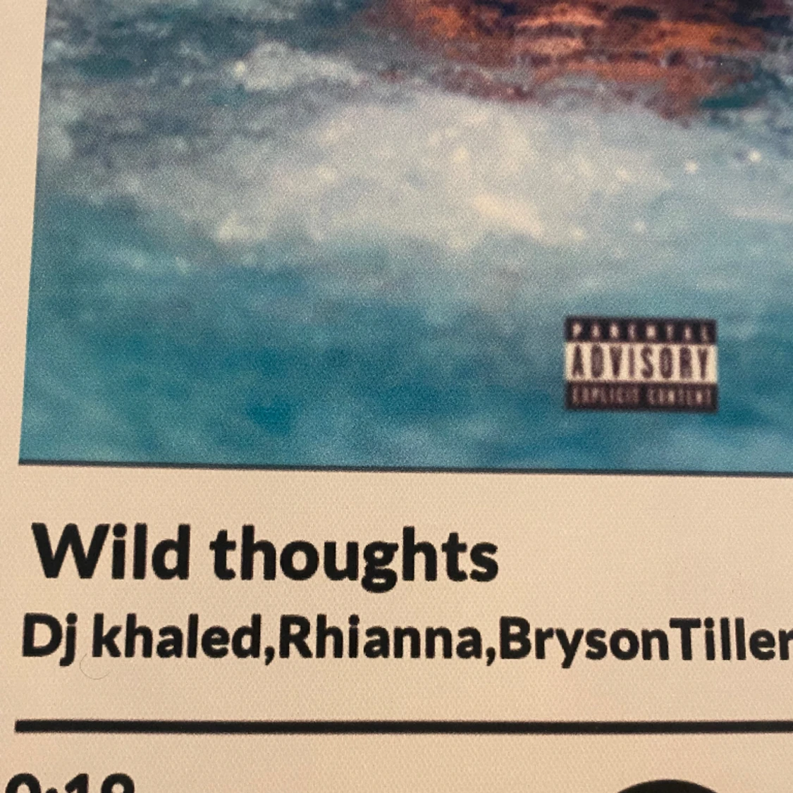  Tavla sång Wild thoughts - 37