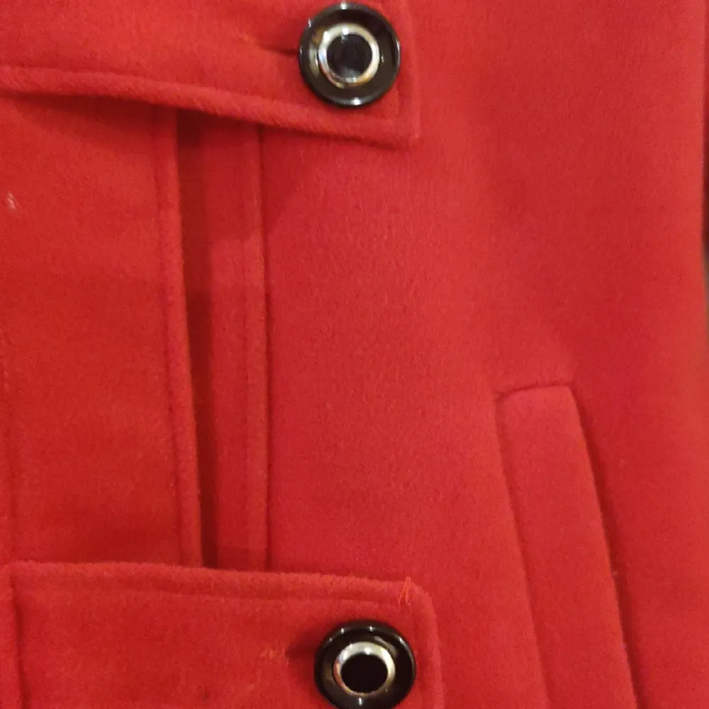 Red girly cute coat.. Jackor.