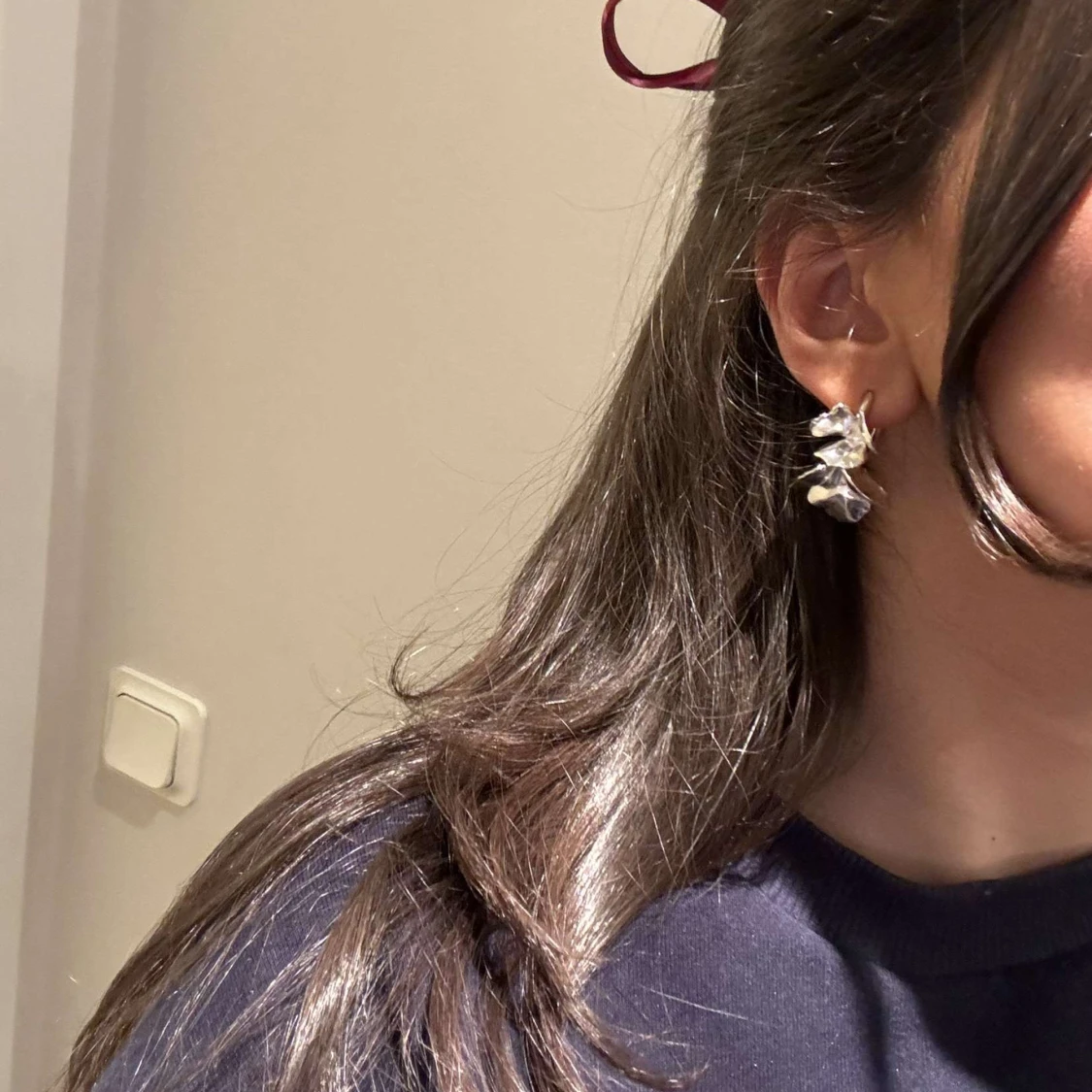 Silver örhängen  - 90