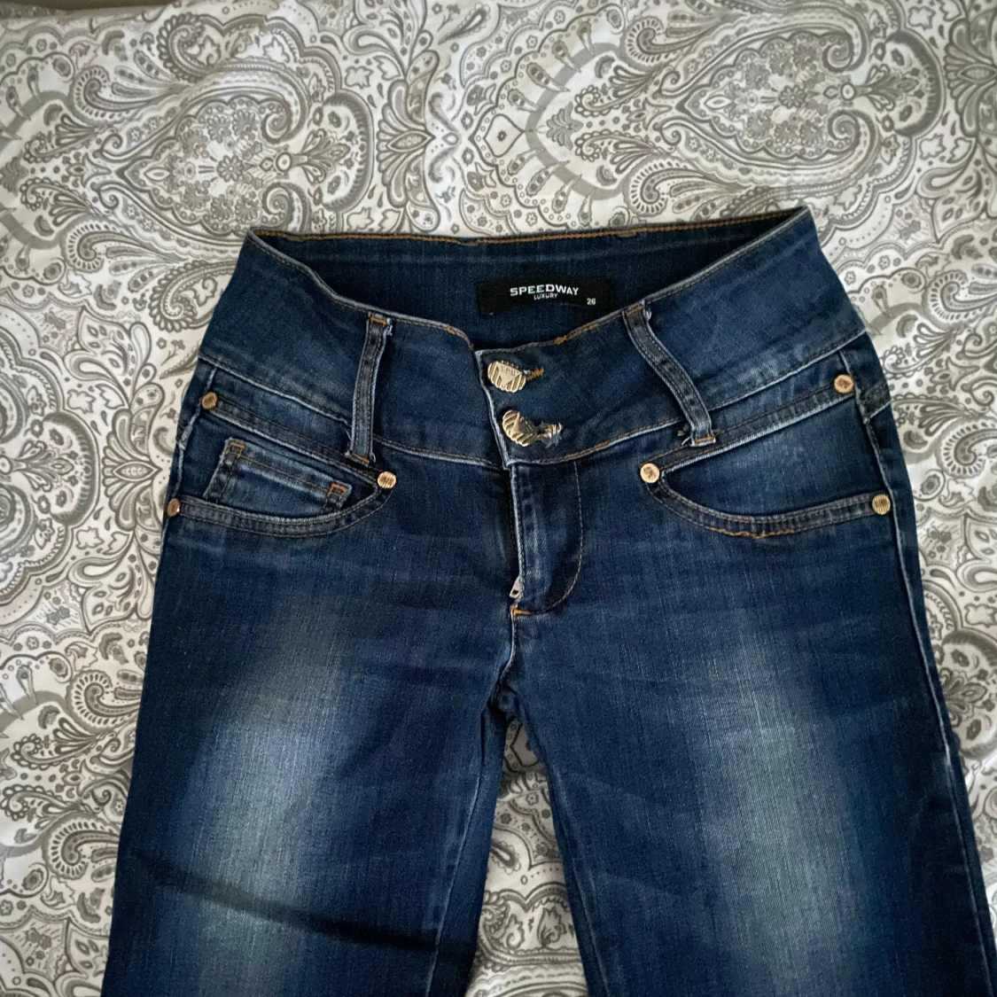 Lågmidjade jeans  - 90