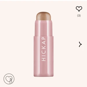 Highlighter - Hickaps highlight stick i färgen pure bronze. Använd några få gånger men färgen är lite för mörk för mig💗