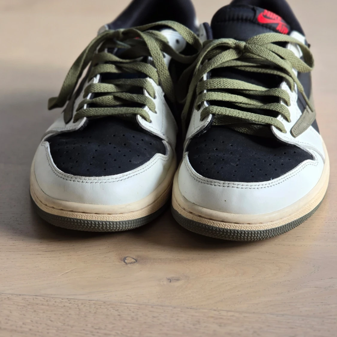 Travis scott air jordan 1 low olives - 90