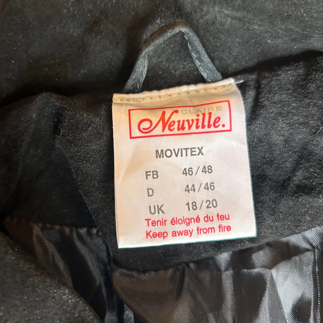 Skinnjacka i mocka  - 90