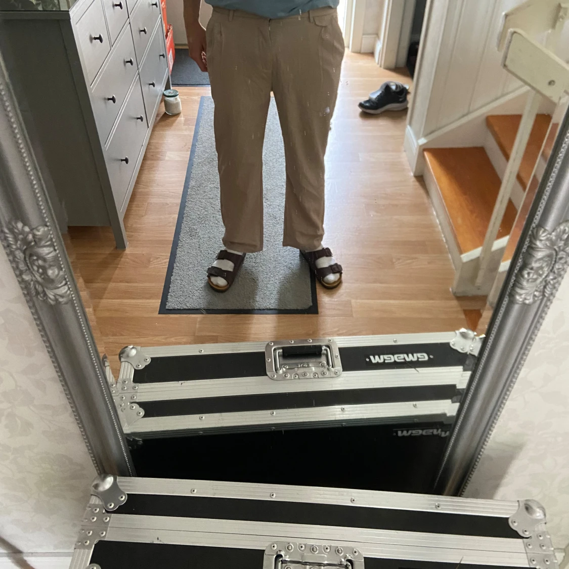 Linnebyxor i storlek M