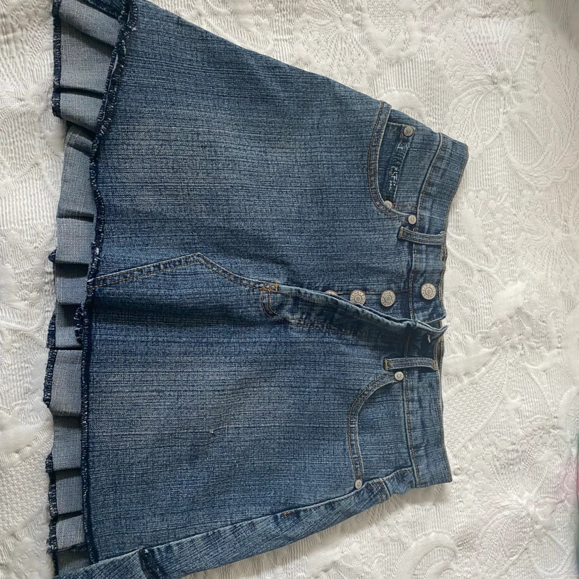 💗Jättefin Mini Jeans kjol 💗