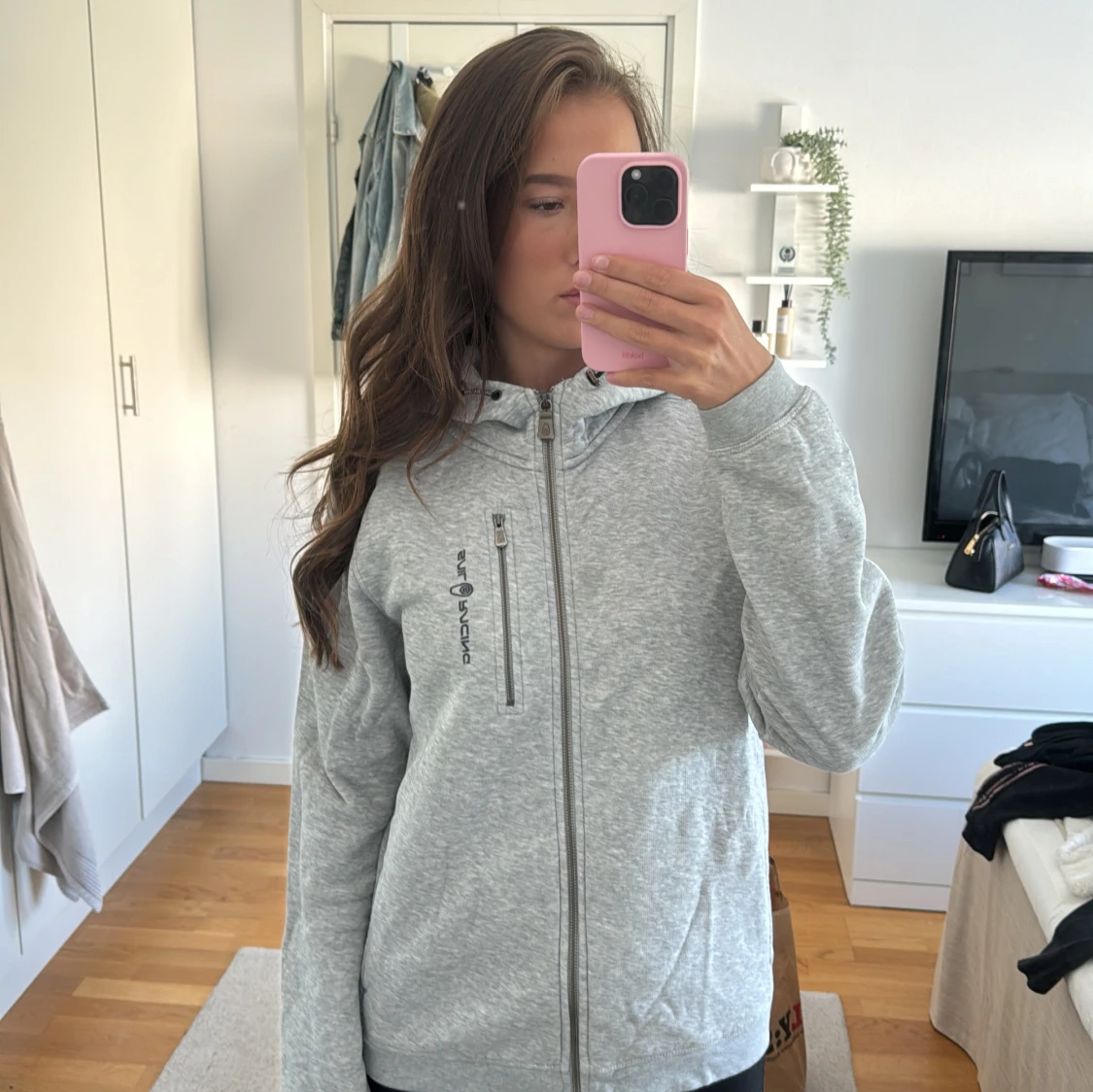 Sail racing tröja grå